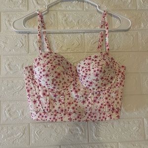 Rue21 Crop Corset Top